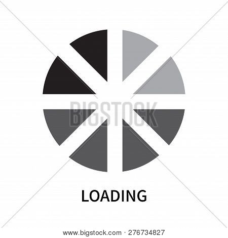 Loading Icon Isolated On White Background. Loading Icon Simple Sign. Loading Icon Trendy And Modern 