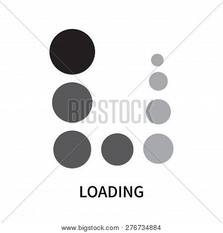Loading Icon Isolated On White Background. Loading Icon Simple Sign. Loading Icon Trendy And Modern 