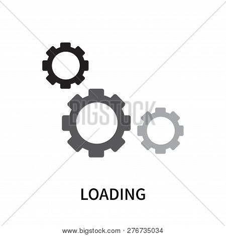 Loading Icon Isolated On White Background. Loading Icon Simple Sign. Loading Icon Trendy And Modern 