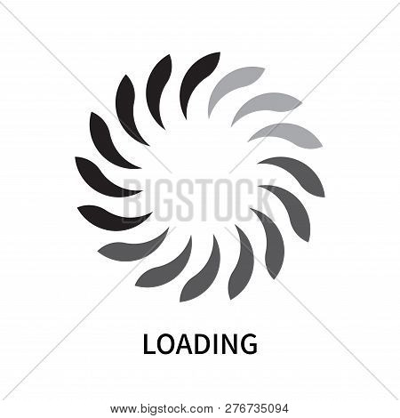 Loading Icon Isolated On White Background. Loading Icon Simple Sign. Loading Icon Trendy And Modern 