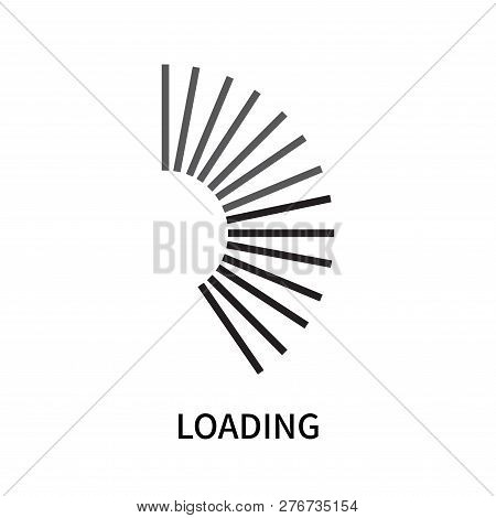 Loading Icon Isolated On White Background. Loading Icon Simple Sign. Loading Icon Trendy And Modern 