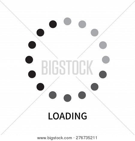 Loading Icon Isolated On White Background. Loading Icon Simple Sign. Loading Icon Trendy And Modern 