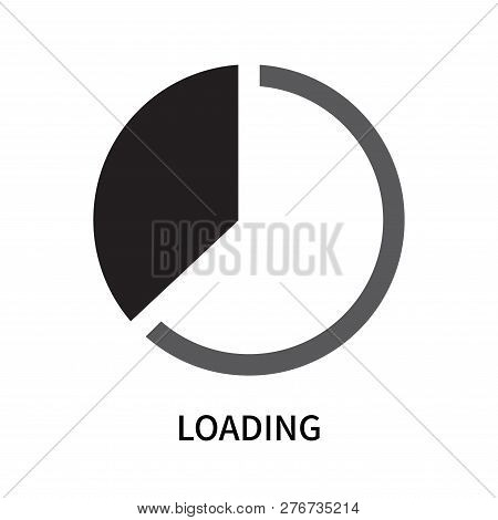Loading Icon Isolated On White Background. Loading Icon Simple Sign. Loading Icon Trendy And Modern 