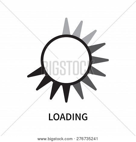 Loading Icon Isolated On White Background. Loading Icon Simple Sign. Loading Icon Trendy And Modern 