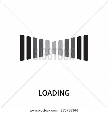 Loading Icon Isolated On White Background. Loading Icon Simple Sign. Loading Icon Trendy And Modern 