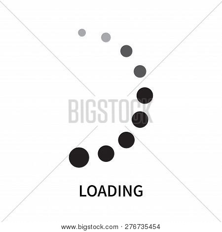 Loading Icon Isolated On White Background. Loading Icon Simple Sign. Loading Icon Trendy And Modern 