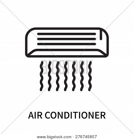 Air Conditioner Icon Isolated On White Background. Air Conditioner Icon Simple Sign. Air Conditioner