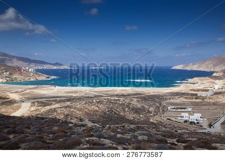 Ftelia beach, Mykonos, Greece