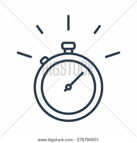 Fast Time Stop Watch, Limited Offer And Deadline Concept