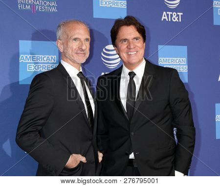 PALM SPRINGS - JAN 17:  John DeLuca, Rob Marshall at the 30th Palm Springs International Film Festival Awards Gala at the Palm Springs Convention Center on January 17, 2019 in Palm Springs, CA