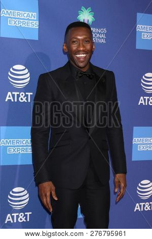 PALM SPRINGS - JAN 17:  Mahershala Ali at the 30th Palm Springs International Film Festival Awards Gala at the Palm Springs Convention Center on January 17, 2019 in Palm Springs, CA
