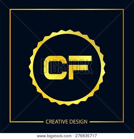 Initial Letter Cf Logo Template Vector Design