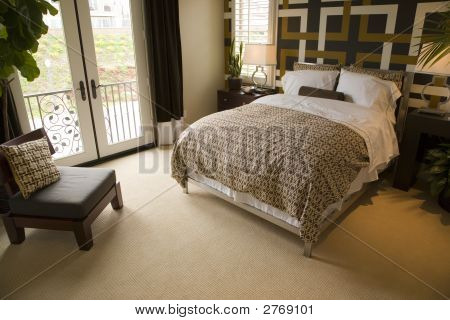 Quarto de luxo.