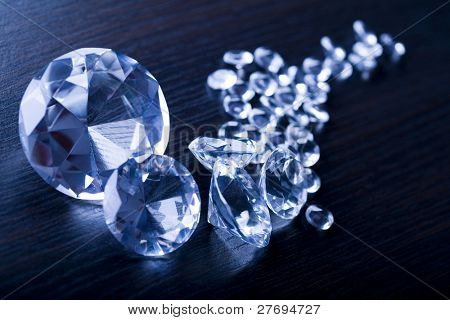 Diamanten kostbares Geschenk