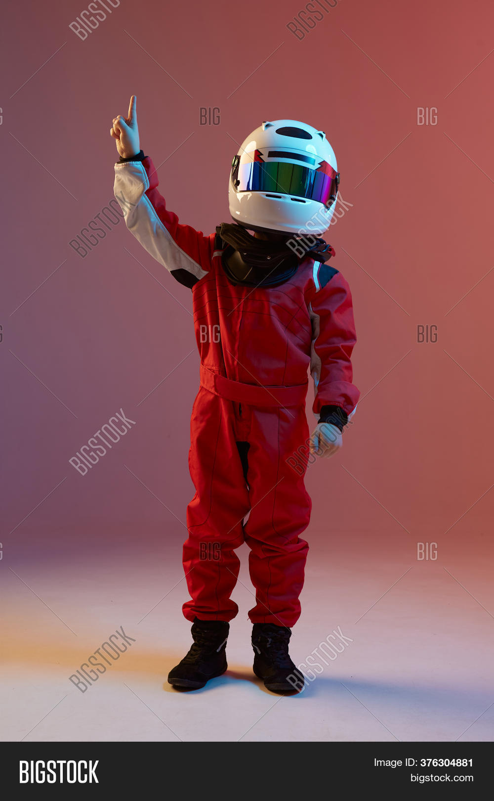 Boy Child Racer Helmet Image & Photo (Free Trial) Bigstock
