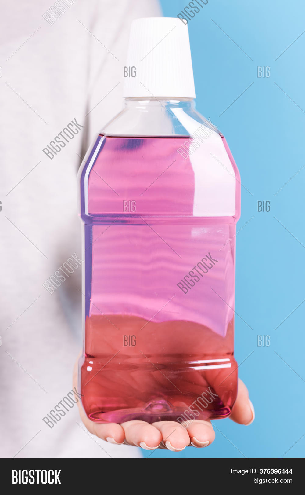 Hand Purple Mouthwash Image & Photo (Free Trial) Bigstock