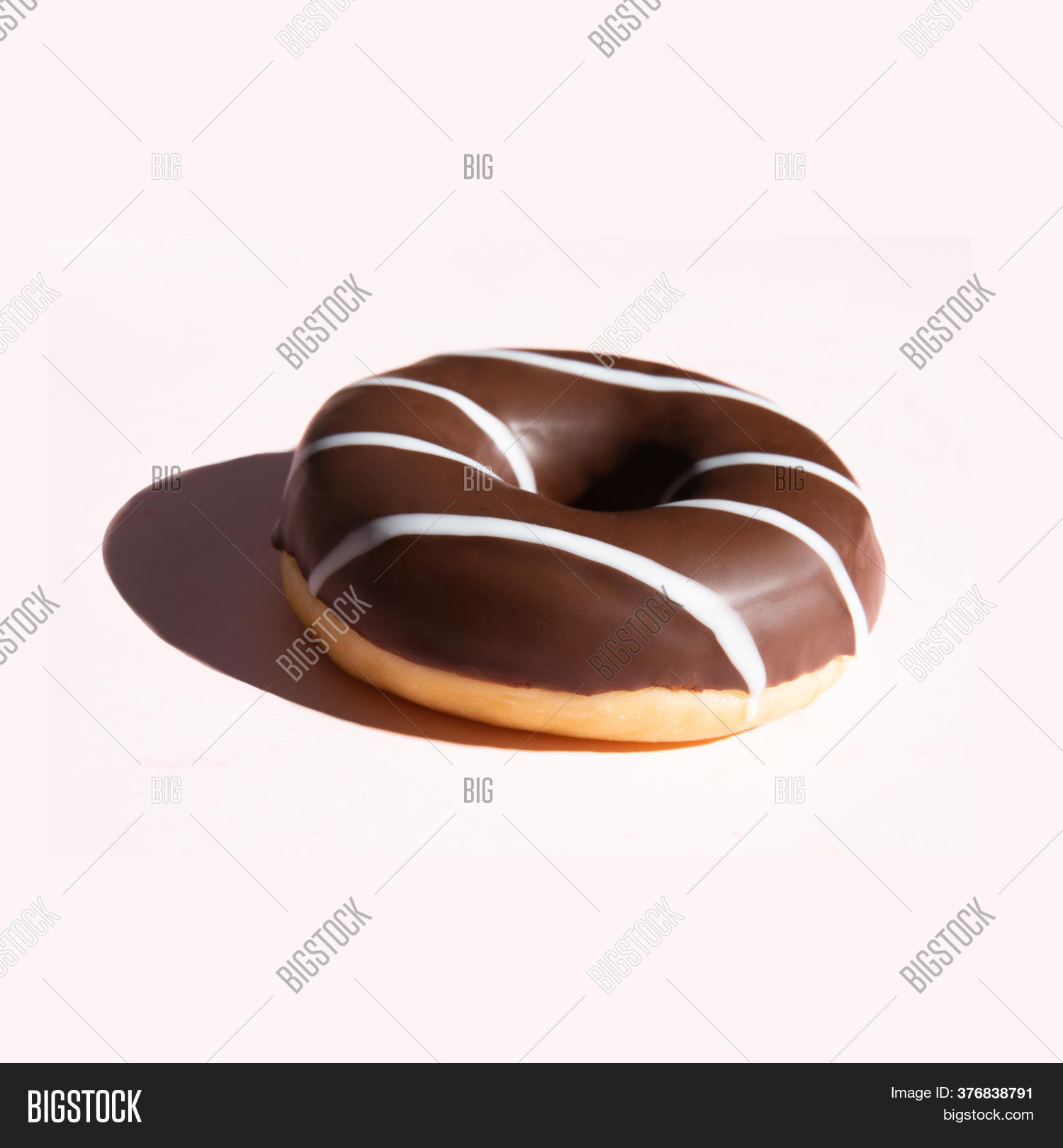 Donut Dark Chocolate Image & Photo (Free Trial) Bigstock