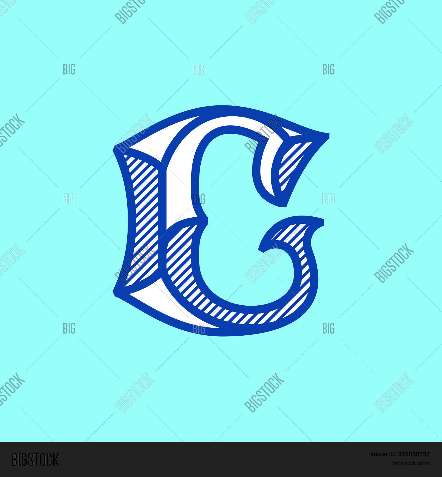 Decorative Vintage C Vector & Photo (Free Trial) | Bigstock