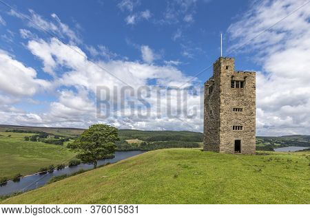 Bradfield, Sheffield, England - July 10 2020: Boots Folly On The Strines Moors Near Bradfield On The