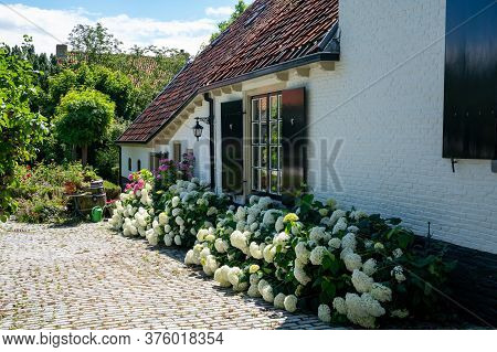 Old Dutch Houses In Little Ancient Town With Big History Buren, Gelderland, Netherlands