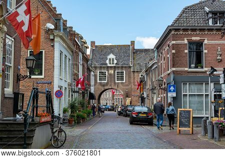 July 11, 2020, Buren, Gelderland, Netherlands. Views Of Little Ancient Town With Big History.
