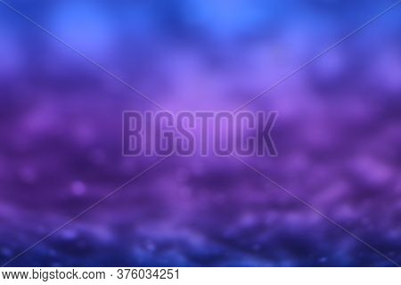 Out Of Focus Purplish Blue Abstract Background