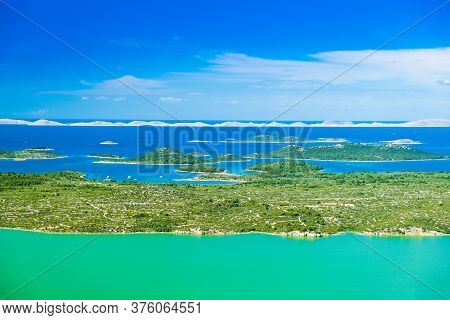 Croatia, Spectacular Landscape, Panoramic View Of Ornithological Nature Park Vrana Lake (vransko Jez