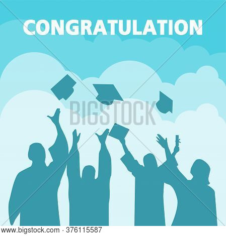 Congrats You Did It Class Of Background Banner.
