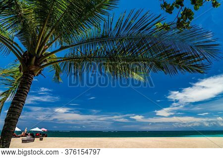 Jerman beach in Bali indonesia