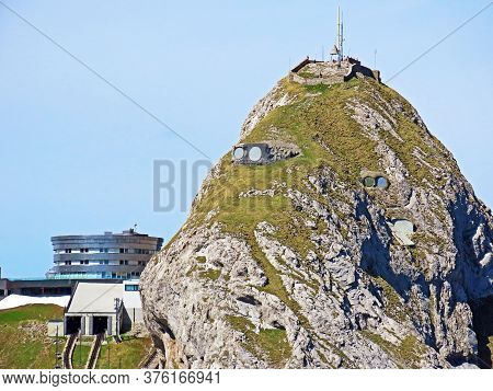 Alpine Peak Of Esel In The Swiss Mountain Range Of Pilatus And In The Emmental Alps, Alpnach - Canto