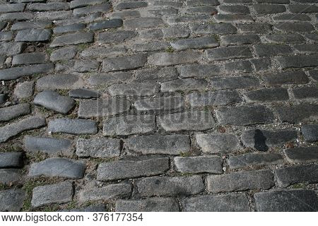 Cobblestone Street, Ship Ballast Stones, Charleston, Sc, Usa