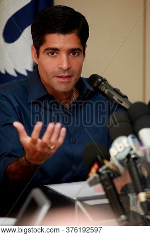 Salvador, Bahia / Brazil - October 3, 2016:acm Neto, Mayor Of The City Of Salvador Is Seen During An