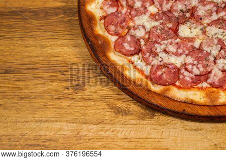 Pepperoni Pizza In Brazil Is Called Pizza De Calabresa.