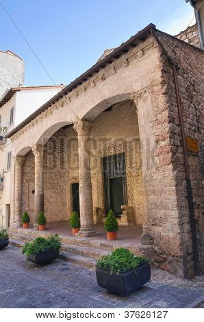 Kirche st. Maria Impensole. Narni. Umbrien. Italien.