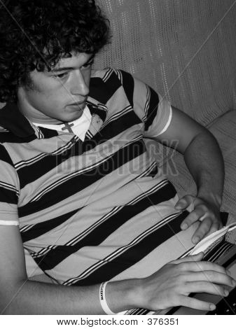 entspannende Teenager