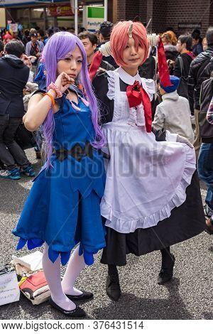 Nipponbashi Street Festa Cosplay Festival In Osaka, Japan