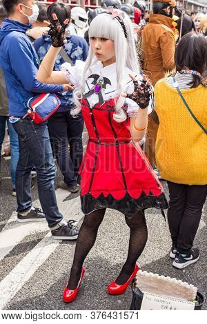 Nipponbashi Street Festa Cosplay Festival In Osaka, Japan