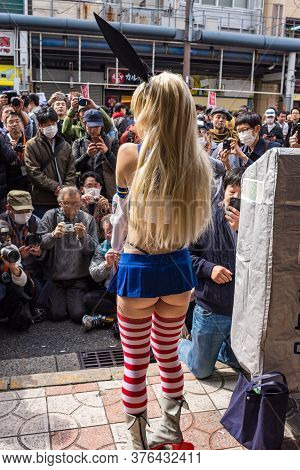 Nipponbashi Street Festa Cosplay Festival In Osaka, Japan