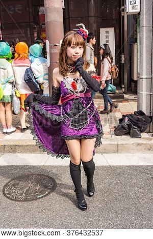 Nipponbashi Street Festa Cosplay Festival In Osaka, Japan
