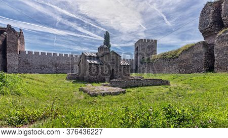 Smederevo Fortress, Medieval Fortified City In Smederevo, Serbia And Capital Of Serbia In The Middle