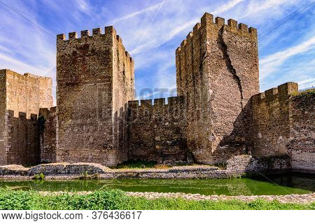 Smederevo Fortress, Medieval Fortified City In Smederevo, Serbia And Capital Of Serbia In The Middle