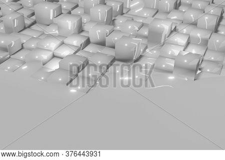 Illustration Background 3D Web Backdrop Modern Pattern Colorful Geometry 4 Glossy Texture Glossy Abs