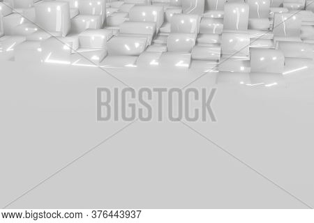 Illustration Background 3D Web Backdrop Modern Pattern Colorful Geometry 4 Glossy Texture Glossy Abs