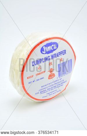 Quezon City, Ph - July 8 - Dumpling Wrapper Pack On July 8, 2020 In Quezon City, Philippines.
