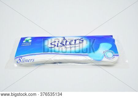 Quezon City, Ph - July 8 - Sisters Pantyliners Liners On July 8, 2020 In Quezon City, Philippines.