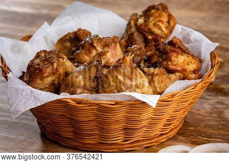 Brazilian Style Deep Fried Chicken. Called Frango A Passarinho
