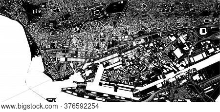 Map Of The City Of Le Havre, France