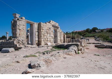 Basilica dei secoli Vi-x, Crimea, Ucraina