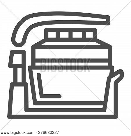 Aerogrill Line Icon, Kitchen Appliances Concept, Kitchenware Sign On White Background, Electric Home