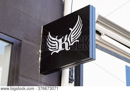Bordeaux , Aquitaine / France - 07 07 2020 : Kaporal Logo And Sign On Store Wall For French Fashion 